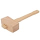thumbnail image 4 of Martillo de madera para carpintero profesional, herramienta para trabajar la madera (L), 4 of 12
