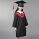 thumbnail image 4 of FELTECHELECTR 1 juego de bata de graduación para niños, disfraz de cosplay (cuello rojo con certificado de 150 cm), 4 of 6