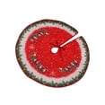 thumbnail image 2 of Tnarru Christmas Tree Skirt, 90 Cm, Tree Base Mat, Round, Christmas Gift, Christmas Tree Mat, Christmas Tree Decoration for Home Or Outdoor Decoration A, 2 of 8