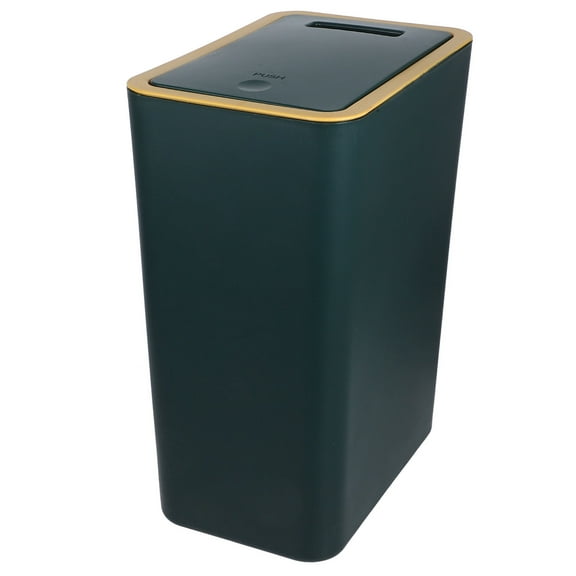 WHAMVOX  Rectangular Kitchen Trash Can with Lid Press Office
