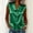 Green loose fit blouse for women a1, variant on Yrmaups Loose Fit Sleeveless Button Down Blouse for Women, Plus Size Casual Satin Top, Soft Flowy Tunic for Travel Office Home Daily Wear, Black 2XL