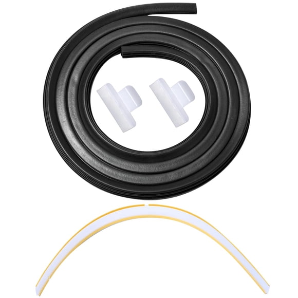 154827601 Dishwasher Door Seal, 809006501 Lower Seal and 154701001 Splash Shield Kit - Dishwasher Bottom Door Gasket Kit Compatible with Frigidaire K