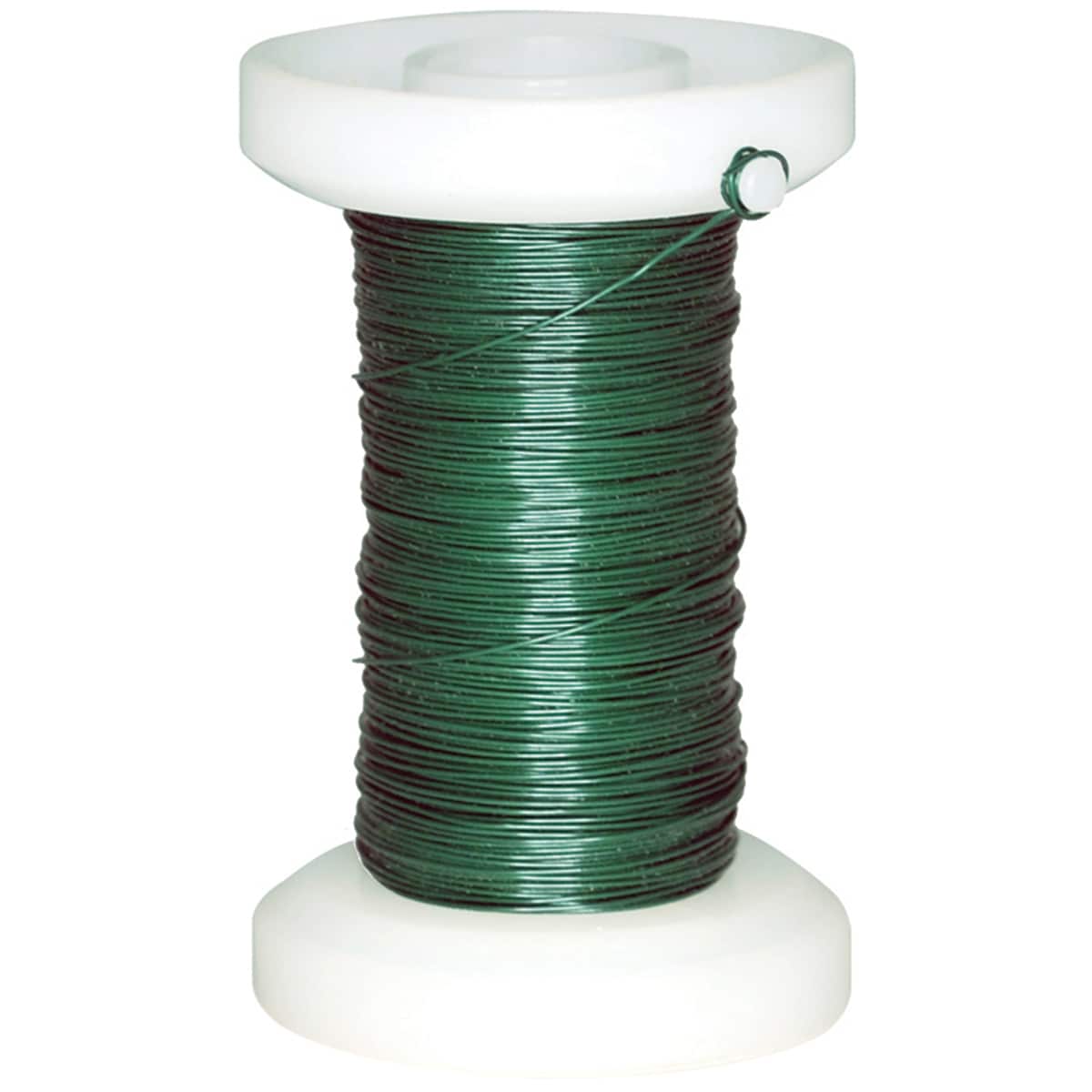 Spooled Floral Wire 30 Gauge 118' - Green - image 2 of 2
