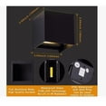 thumbnail image 3 of Lámpara De Pared Led De 6w Impermeable color negro, 3 of 4