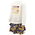 thumbnail image 2 of Unique Baby Girls 2 Piece Thanksgiving Turkey Skirt Bodysuit Set (2Y, White), 2 of 5