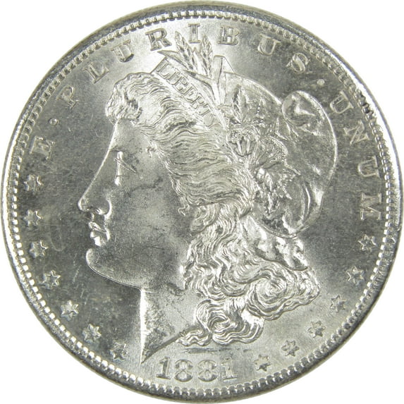 1881 S Morgan Dollar BU Gem Uncirculated Silver $1 Coin