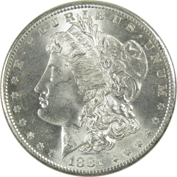 1881 S Morgan Dollar BU Gem Uncirculated Silver $1 Coin