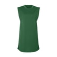 thumbnail image 5 of Summer Fashion Dresses for Women 2024 Plus Size Temperament Solid Color Sleeveless T-shirt Skirt Up to 65% off!, 5 of 9