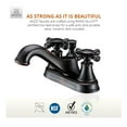 thumbnail image 6 of Major Series 4 in. Centerset 2-Handle Mid-Arc Bathroom Faucet in Oil Rubbed Bronze, 6 of 9