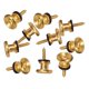 thumbnail image 5 of 10 piezas de correa de bajo de guitarra cerraduras botón para ukelele guitarra eléctrica Banjo Dorado Yuyangstore botón de correa de ukelele, 5 of 8