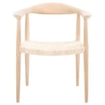 thumbnail image 2 of SAFAVIEH Volta Foc Twist Accent Chairs, Unfinished Natural Teak/Natural Foc Twist (24.8 in. W x 18.9 in. D x 30.7 in. H), 2 of 7