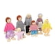 thumbnail image 4 of Familia De Casa De Muñecas De Madera, Figuras De Juego De Simulación Familiar, Desarrollo De Habilidades De Simulación Confiable Y Divertida, 7 Muñecas Para Casa De Muñecas, 4 of 7