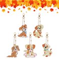 thumbnail image 3 of (YSK103) Llavero Con DIY Cachorro (diamante Doble Cara 5 Piezas), 3 of 9
