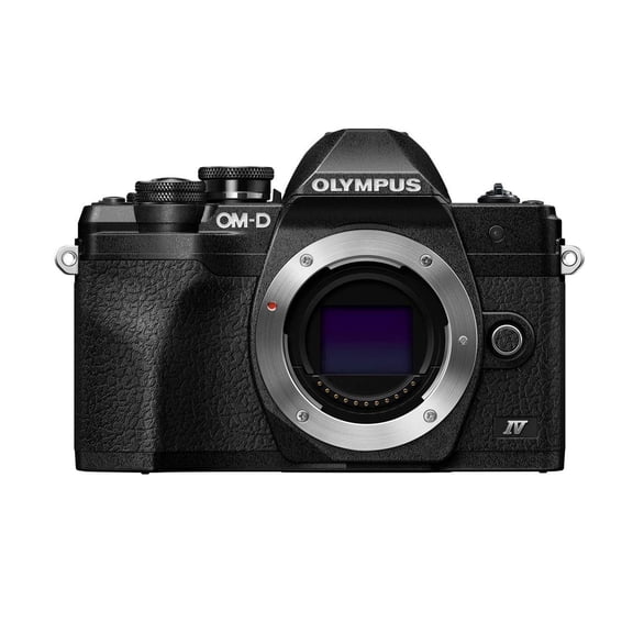 Olympus OM-D E-M10 Mark IV 20.3 Megapixel Mirrorless Camera Body Only, Black