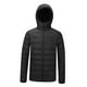 thumbnail image 4 of Chaqueta de invierno BLESIY acolchada de plumón para hombre con capucha L Negro, 4 of 8
