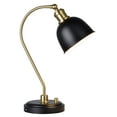 thumbnail image 3 of Better Homes & Gardens 18" Black and Gold Desk Lamp, Modern Design, 3 of 9