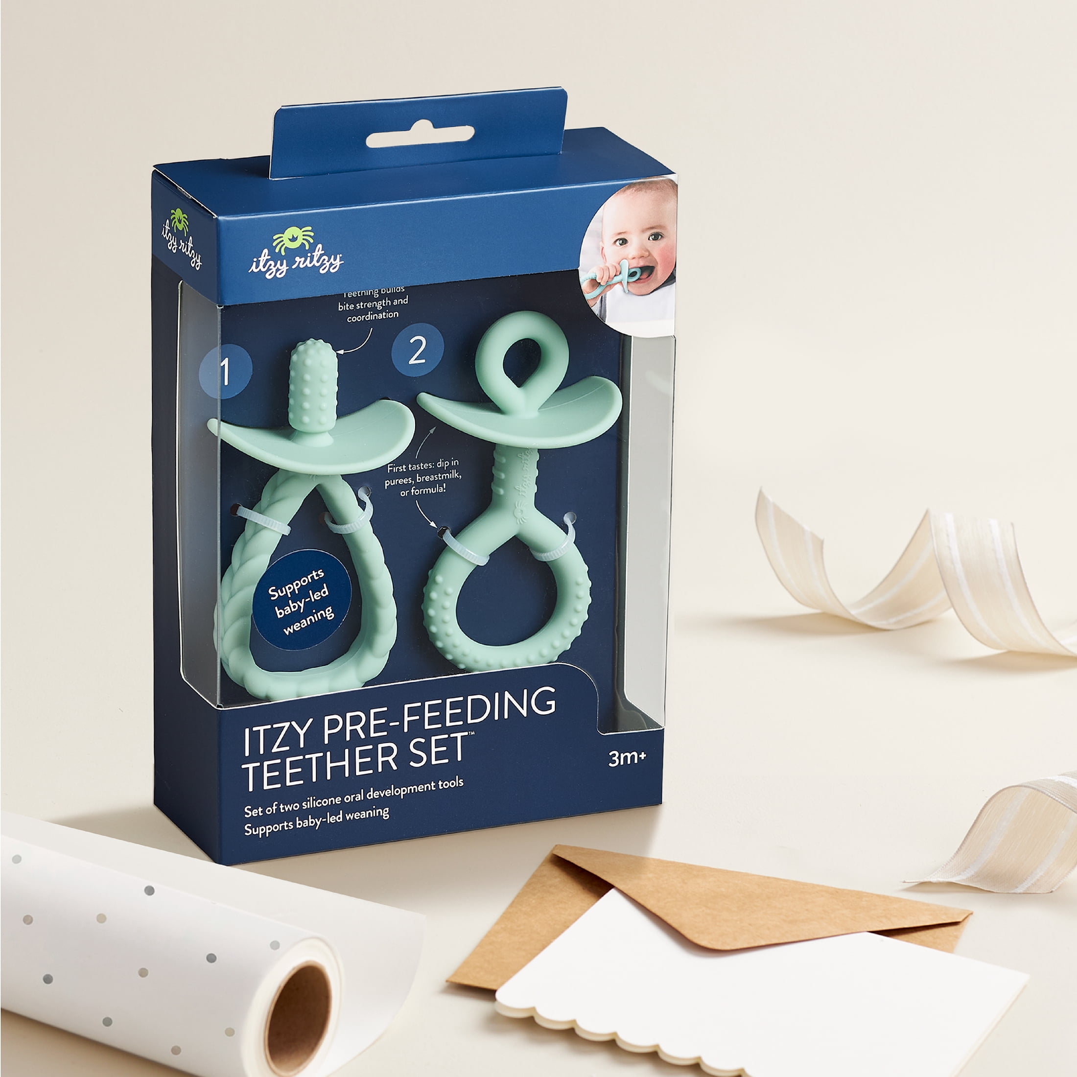 Itzy Ritzy 2pk Pre-Feeding Teether Tools