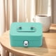 thumbnail image 1 of Hucha de metal con cerradura de llave caja de ahorro de dinero contenedor de monedas de 453x378x228 pulgadas pequeña caja de almacenamiento para adultos y niños, 1 of 5