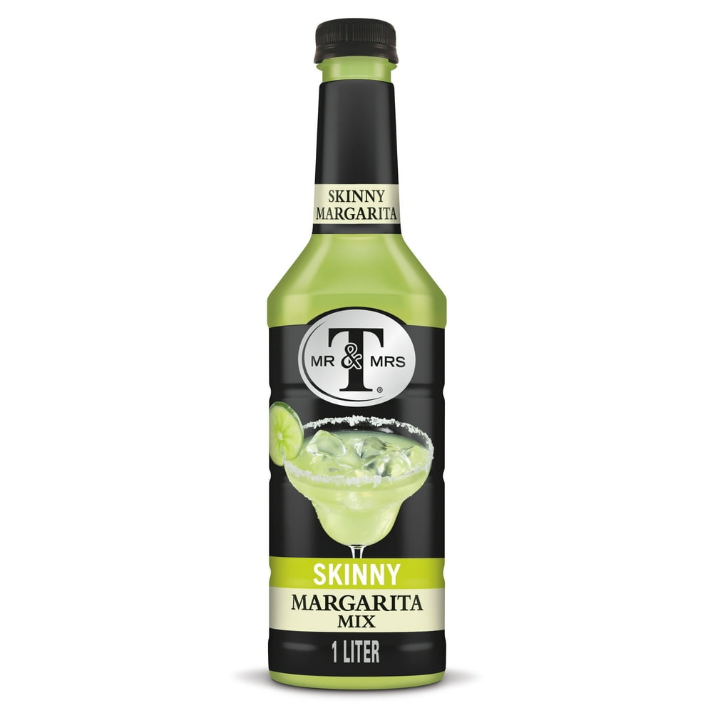 Mr & Mrs T Skinny Margarita Mix, 1 L bottle
