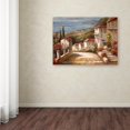 thumbnail image 3 of Pueblo Costero Mediterráneo con Casas de Techo Rojo y Vista al Mar, Pintura al Óleo Clásica, Cuadro en Lienzo para Salón y Comedor, 3 of 6