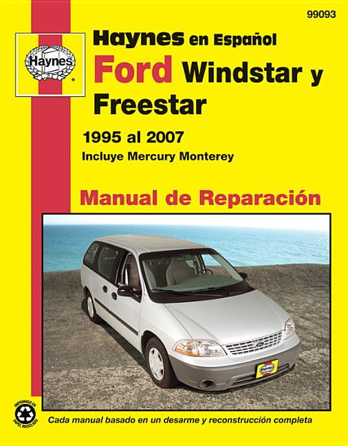 2004 Ford Freestar Mercury Monterey Van Shop Manual Original Repair Service Book
