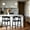 Black, variant on Walker Edison Modern Solid Wood Rounded Back Counter Stool, Black