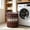 Brown,D, variant on Ball Type Round Laundry Basket,Laundry Hamper for Nursery Boy and Girl,Waterproof Foldable Laundry Basket for Baby Room,Dormitory,Bedroom,Bathroom