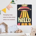 thumbnail image 4 of FORMRS Acrylic Clipboard with Low Profile Clip Standard A4 Letter Size, 12.5" x 9", Red UFO, 4 of 8