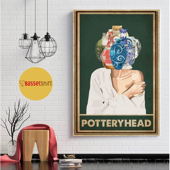 Vintage Potteryhead vertical poster 11 x 17 Inch Poster