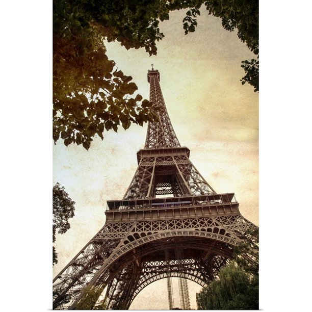 Great BIG Canvas "The Eiffel Tower in Paris, France" Art Print