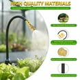thumbnail image 4 of Automatic Drip Irrigation Kit, 100FT Garden Watering System with 16 Adjustable Copper Nozzles & Atomizing Sprinklers for Raised Beds, Greenhouse, Lawn, Yard - Water Saving DIY Irrigation System, 4 of 9