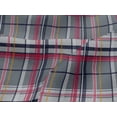thumbnail image 4 of oneOone Viscose Jersey Gray Fabric Madras Check Craft Projects Decor Fabric Printed By The Yard 60 Inches Wide, 4 of 5