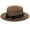 Coffee, variant on BadPiggies Summer Sun Hat for Women Wide Brim Sun Protection Straw Hat for Beach and Fishing (Khaki)