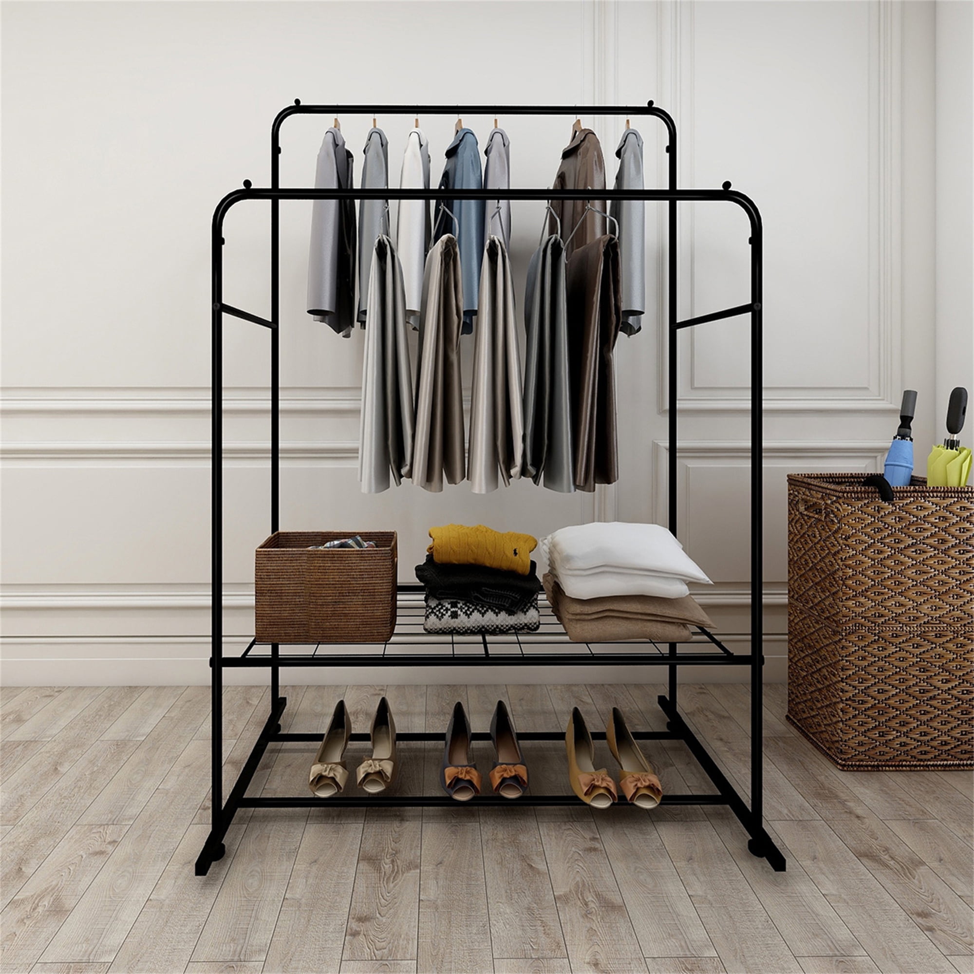 Details about   SALE Clothes Wall Rail Tube Garment Hanging Pipe Walk In Wardrobe 3ft or 1mtr 
