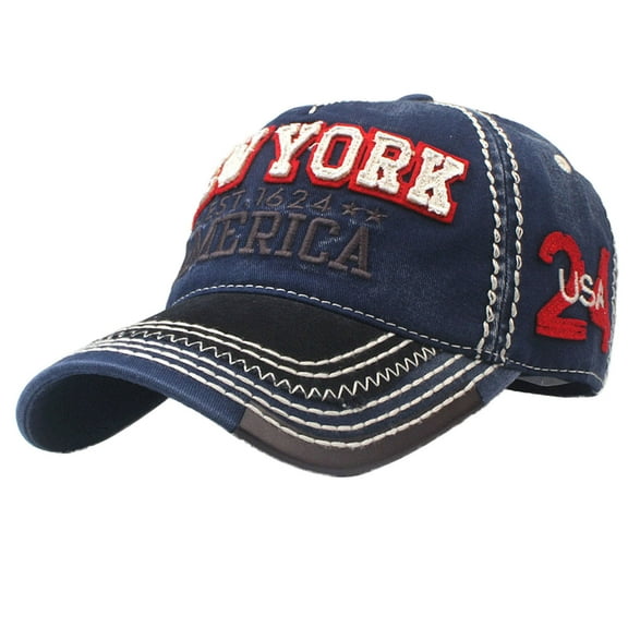 Prolriy Baseball Cap Hats for Men Women, Mens and Womens Summer Fashion Casual Baseball Caps Cap Hats Trucker Hat Blue