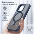 thumbnail image 2 of Funda Para iPhone 12 Mini + Cargador Inalámbrico 15w + Mica De Vidrio Templado Eo Safe Imports Azul, 2 of 5