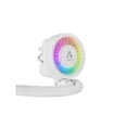 thumbnail image 4 of ARCTIC COOLING Liquid Freezer III - 420 A-RGB (White): All-in-One CPU Water Cooler with 420mm radiator and 3x P14 PWM PST A-RGB fan, compatible Intel LGA1700, 1851 and AMD AM4, AM5 - White color, 4 of 5