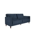 thumbnail image 6 of DHP Pin Tufted Transitional Futon, Blue Velvet, 6 of 10