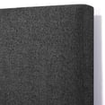 thumbnail image 2 of Newboti Furniture King Size Charcoal Grey Upholstered Platform Bed NO.76459, 2 of 17