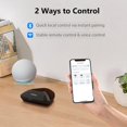 thumbnail image 3 of Hub para hogar inteligente Broadlink RM MAX Wi‑Fi BLE IR RF control remoto, 3 of 9