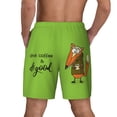 thumbnail image 2 of Rocae Drink Coffee And Do Good for Men's Swim Trunks Quick Dry With Two Side Pockets and One Lined Patch PocketMedium, 2 of 9