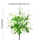 thumbnail image 3 of Ramo de flores artificiales realistas para decoración del hogar., 3 of 6