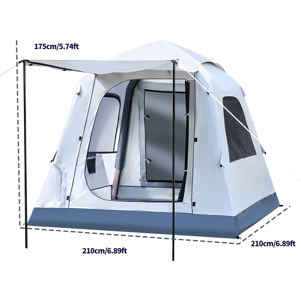 3-4 Person Dome Tent with Carry Bag Self inflating tent