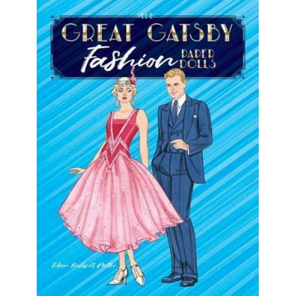 Great Gatsby Poupées en Papier à la Mode