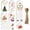 A3, variant on [CLEARANCE PRICE]Christmas Gift Tags 50pcs Xmas Kraft Paper with Twine String Party Decoration