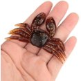 thumbnail image 4 of 5 unids/lote cebos de pesca suaves, cebos de pescado realistas, aparejos de gusanos, Señuelos de Pesca de gusanos, cebos artificiales de cangrejo, accesorios de aparejos, 4 of 5