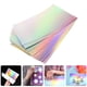 thumbnail image 3 of WORGEOUS 10 hojas de cartulina multiusos, calcomanías holográficas para manualidades, tarjetas artesanales, 3 of 8