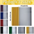 thumbnail image 4 of Report Covers with Sliding Bar, Clear Report Covers for A4 and Letter Size Paper, Resume Covers Presentation Folders File Document Binder for Office Business, 100 Sheet Capacity, 4 of 4