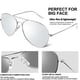 thumbnail image 5 of Gafas de Sol Joopin Paquete de 3 Grandes Polarizadas Estilo Aviador Unisex, 5 of 6