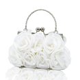 thumbnail image 1 of Bolso de mano de noche JAMBHALA Dressy Floral Satin para mujer, 1 of 8